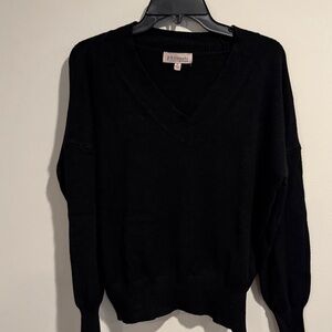 Philosophy Women's Classic Black V-Neck Sweater